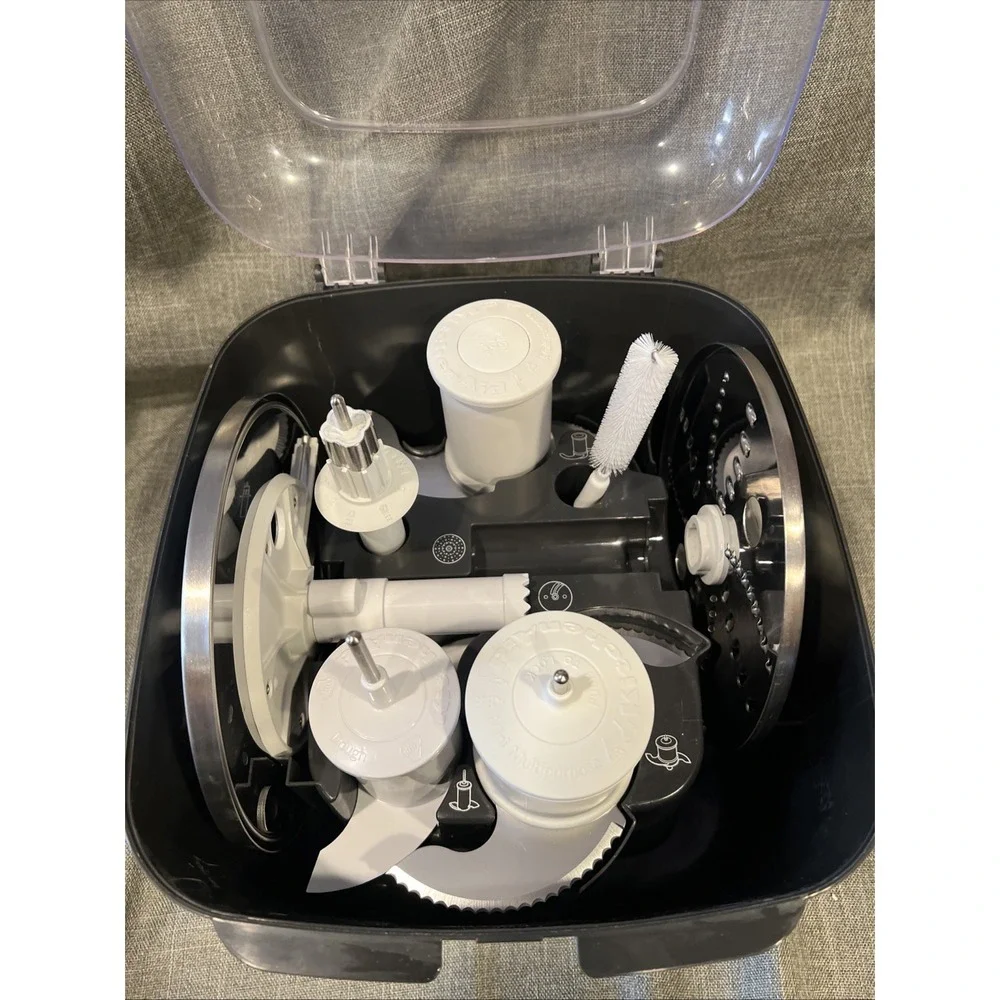 KitchenAid 14-Cup KFP1466ER Food Processor Attachment‎ Tool Kit & Case- EUC